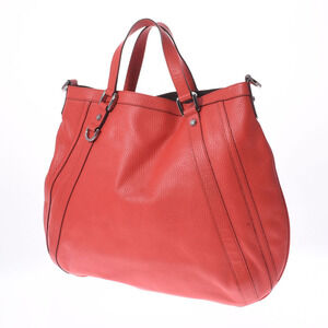 Gucci Leather Red Handbag Abbey